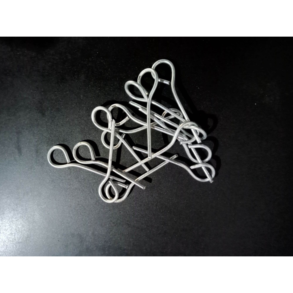 Kancing slorokan sangkar 12 pcs