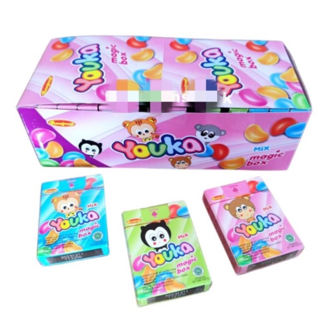 

RANJANI Youka Magic Candy Box 1 pack isi 30