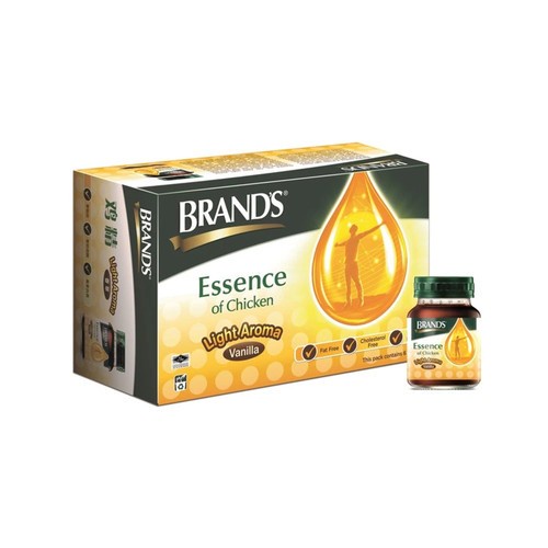 

BRAND'S Essence of Chicken Light Aroma Vanilla [42 gr x 6 botol]