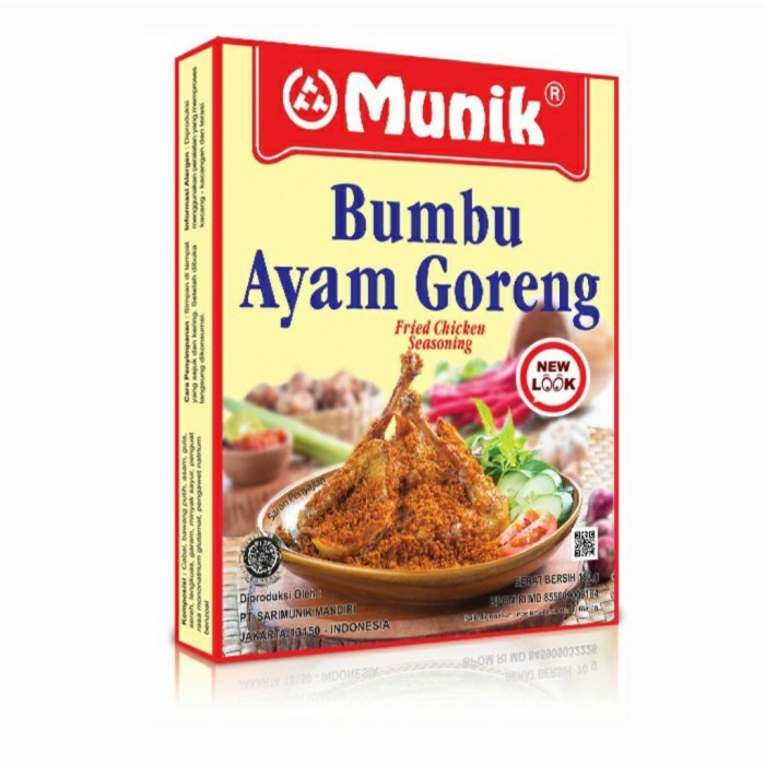 

MurMer Bumbu Instan Munik - SAYUR ASAM , AYAM GORENG - Ayam Goreng