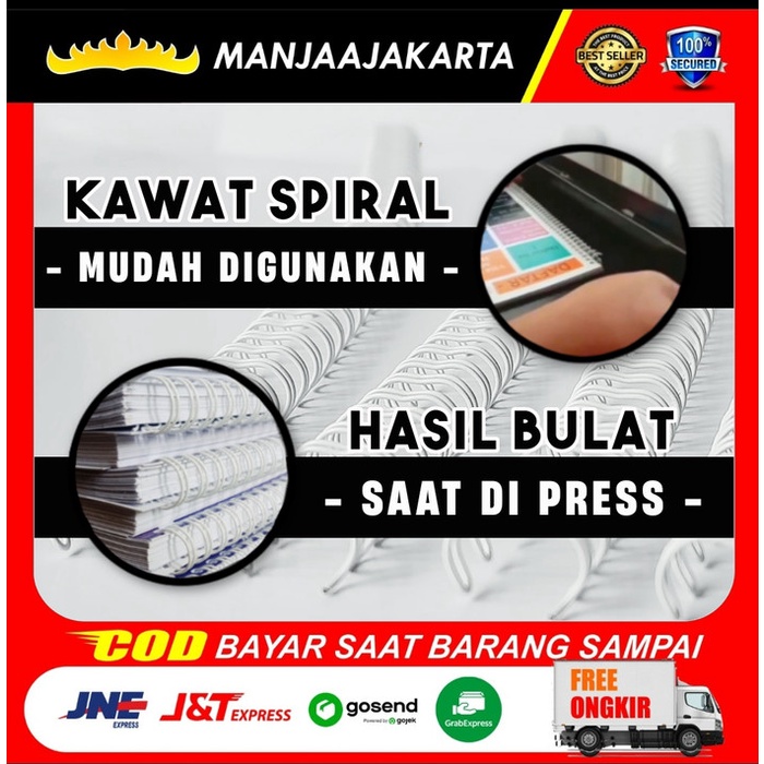 

Jual spiral kawat A4 - 5/16