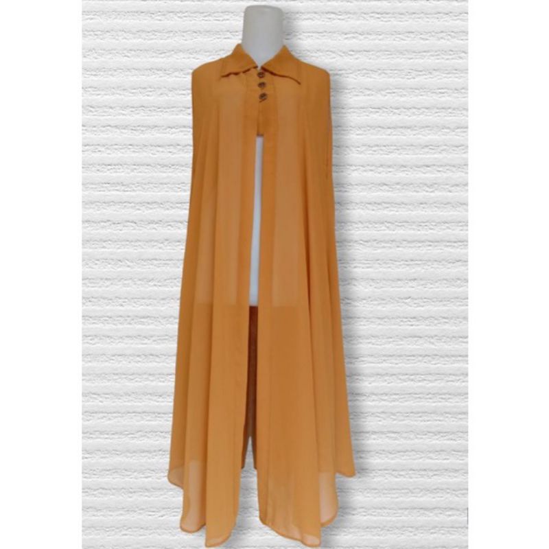 New Deals Outer Wanita Terlaris / Outer Wanita Terbaru/ Bahan Ceruty Babydoll Premium/Tanpa Lengan
