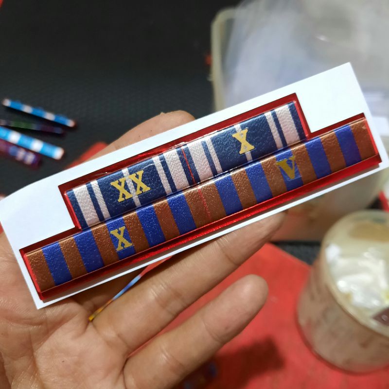 

Satyalancana Karya Satya XX X 20 10 Tahun ASN PNS POL PP X V 10 5 Tahun / Pita Tanda Jasa PDH