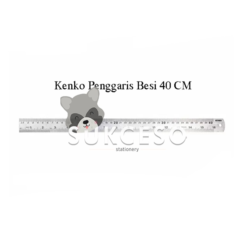 

Kenko Penggaris Besi 40 cm / Penggaris 40cm