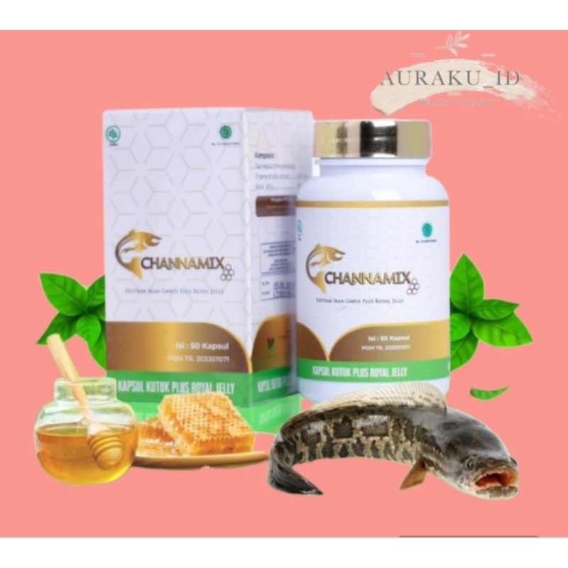 Channamix Kapsul Ikan Gabus Original