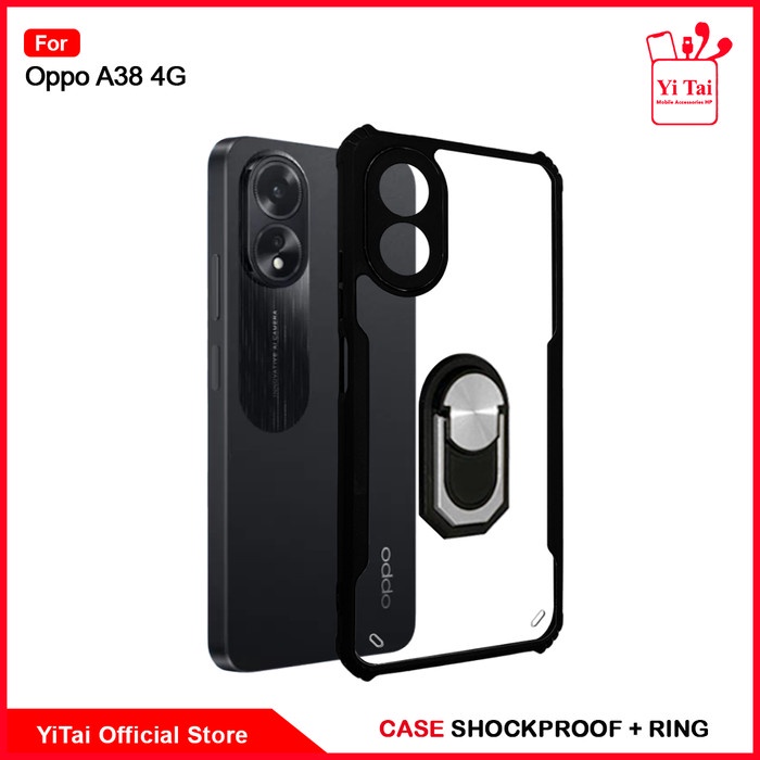 YI TAI - Yc-05 Case + Ring Oppo A38 4G Yitai Indonesia