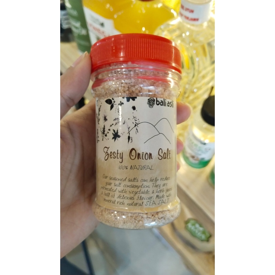 

Bali Asli- ZESTY ONION SALT SEASONING 130 GR