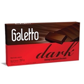 

GALLETO DARK COMPOUND CHOCO 250gr