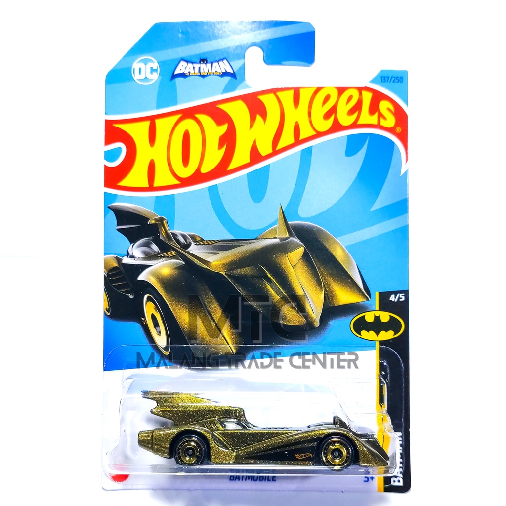 Hot Wheels Batmobile Gold M 2023