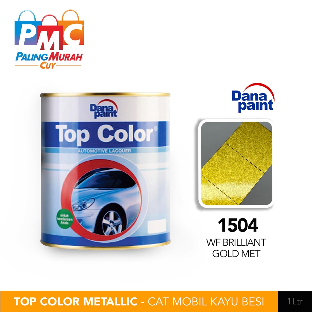 Top Color Metallic 1504 WF Brilliant Gold Met - Cat Duco