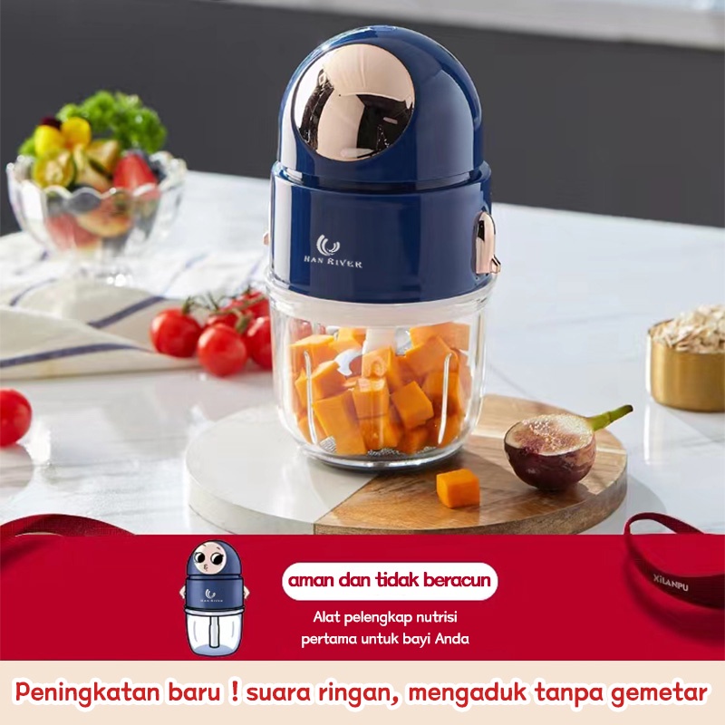 Food Chopper Blender Mpasi Bayi/Blender Kapsul/Mini Chopper/Blender Portable/Blender Mpasi