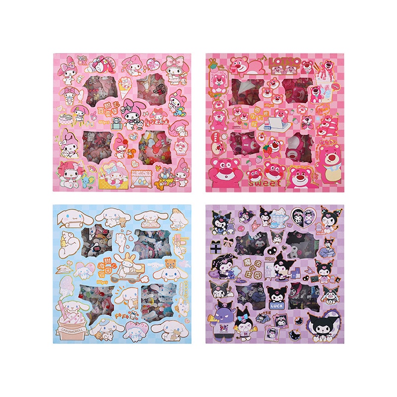 

STIKER SAN RI* WATERPROOF AESTHETIC /STICKER CINNAMOROLL CULOMI MELODY