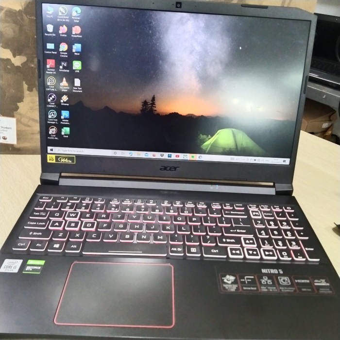 SPESIAL PROMO SALE Laptop Leptop Laptop Gaming Desain Acer Nitro 5 Core i5 Gen 10 Ram 8gb