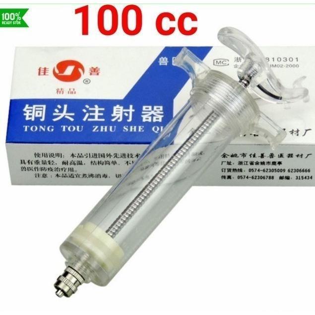 Suntikan spet Suntikan Lolohan Suntikan Akrilik Mika 100ml loloh