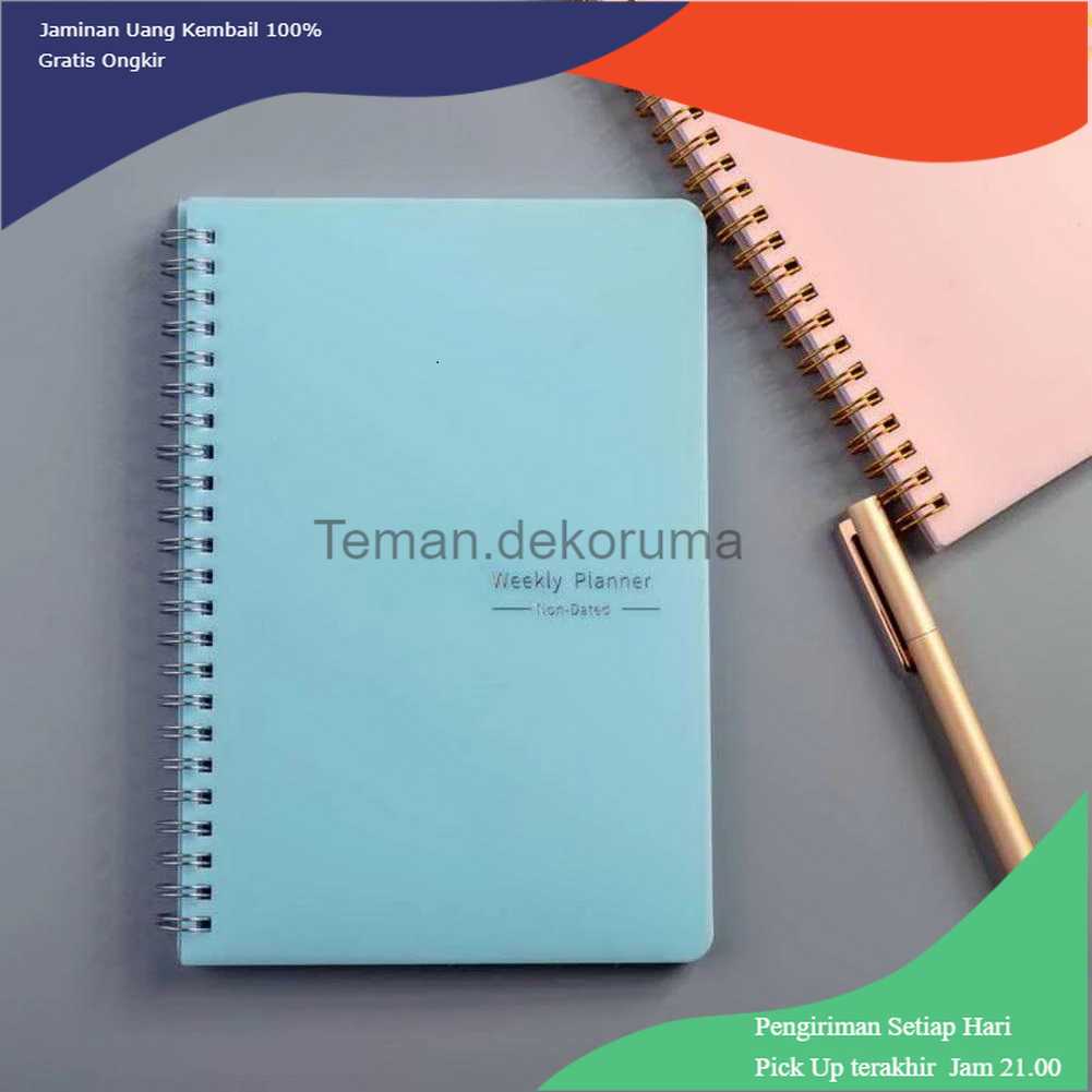 

TD - ATK ASHUKA Weekly Planner Book for 52 Weeks Buku Catatan Mingguan A5 - ASH-52
