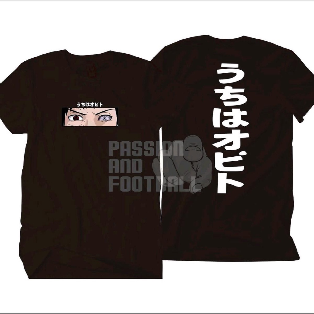 T-SHIRT ANIME UCHIHA OBITO
