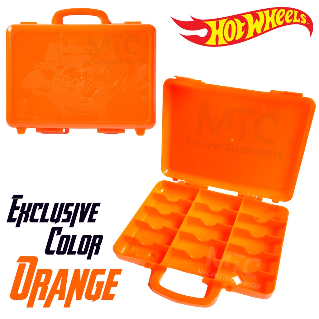 Hot Wheels Carry Case Koper HotWheels Orange