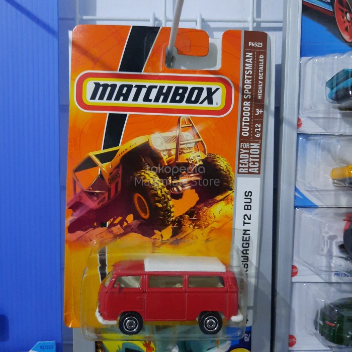 matchbox volkswagen t2 bus