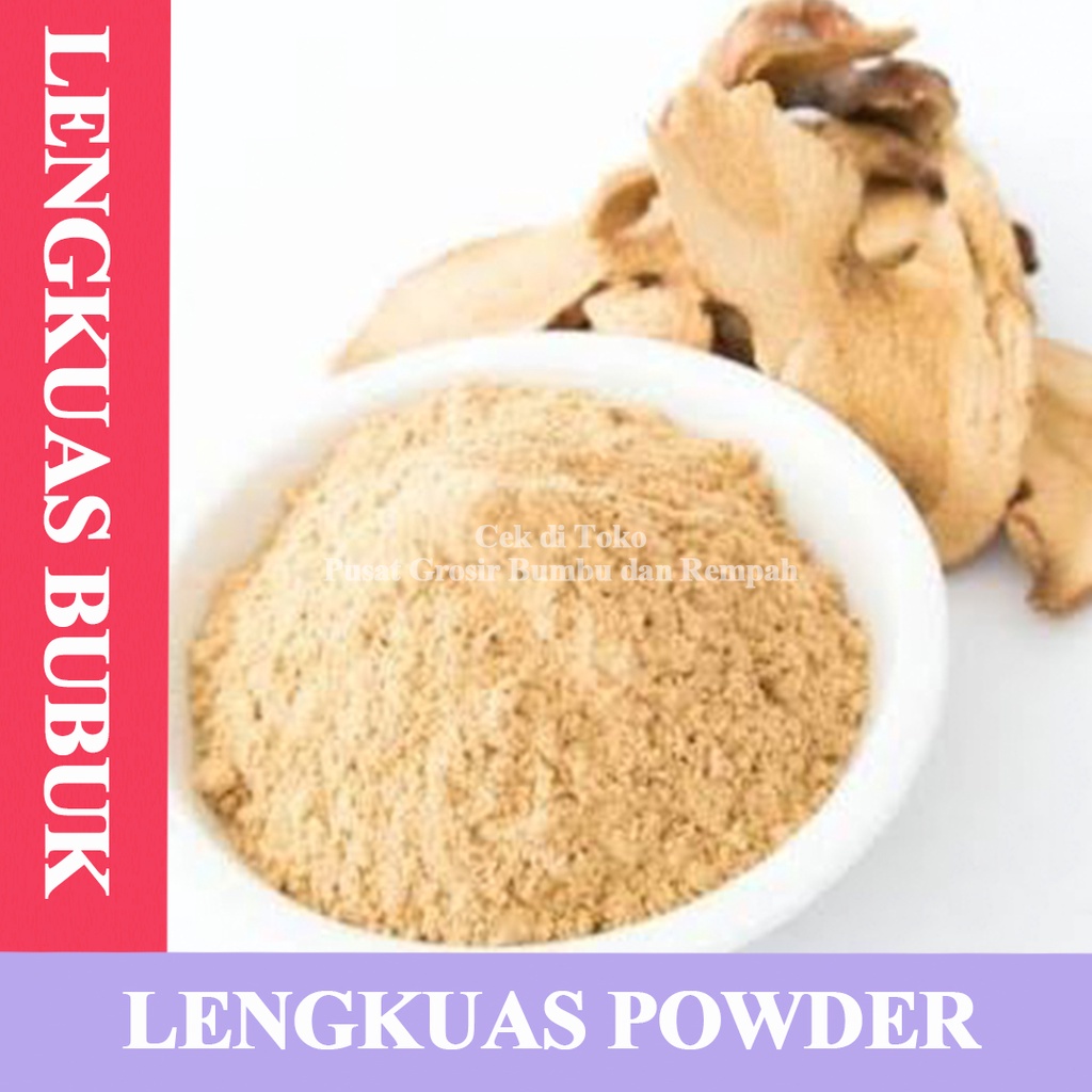 

Premium Lengkuas Bubuk 50 gr / Laos / Galangal Powder 50 gr