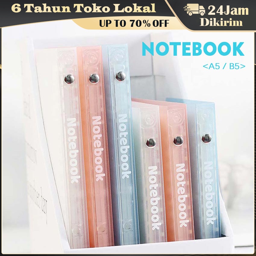 

HARU Ring Binder Plastik Spiral 30 Lubang