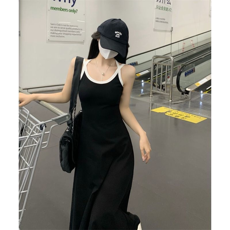 DR590 DRESS WANITA DRESS KOREA 2023 NEW ARRIVAL FASHION IMPROVED MINI DRESS INNER DRESS  WANITA BAJU