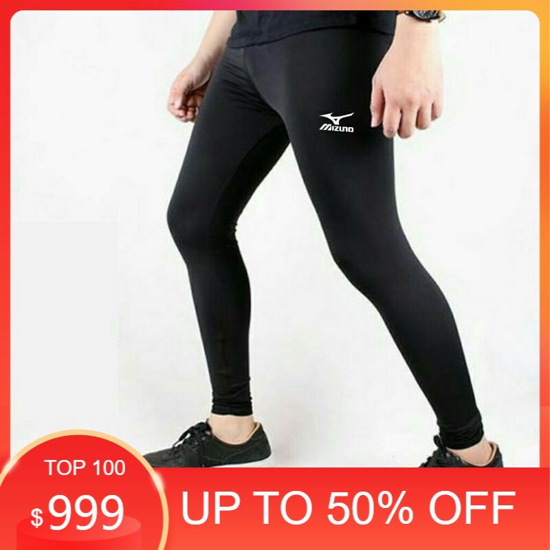 Celana Legging Baselayer Manset Olahraga Pria Wanita Unisex Sport Jumbo Lejing Perempuan