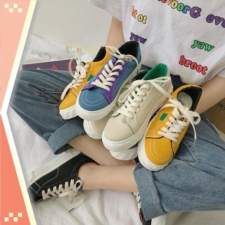Sneakers Import Wanita Kekinian Murah branded terbaru - FYGALERYSURABAYA SHS026 Sepatu Sneakers Kasu
