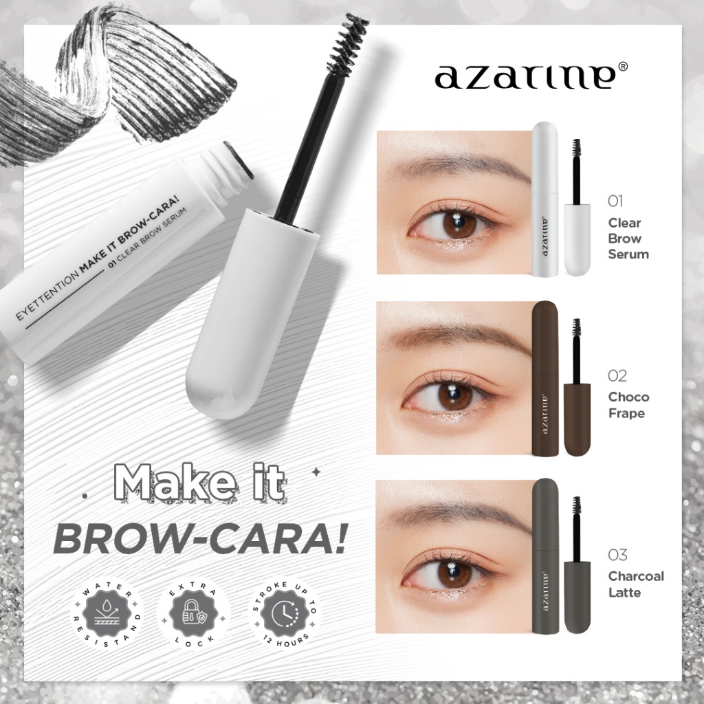 [Azarine x Red Velvet] Make It  Brow-cara! [7 ml]