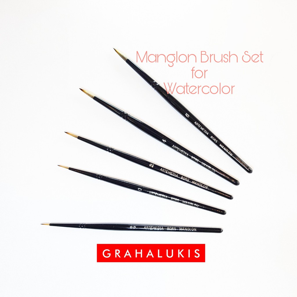 

Kuas Cat Air - Artemedia Manglon set