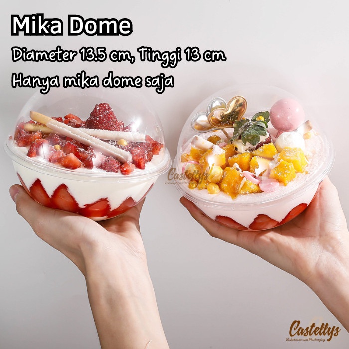 

Mika Dome + Tutup Saja - Kue Dessert Box Pudding Tiramisu