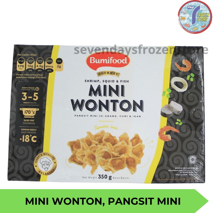 

Bumifood Mini Wonton 350 gr