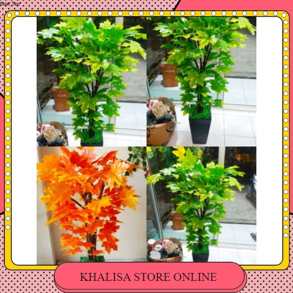 PROMO POHON HIAS MAPLE  BUNGA HIAS POJOK RUANG TAMU SUDUT