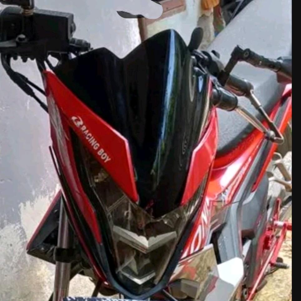 visor honda Sonic windshield Honda Sonic visor motor Sonic visor Honda Sonic bahan akrilik