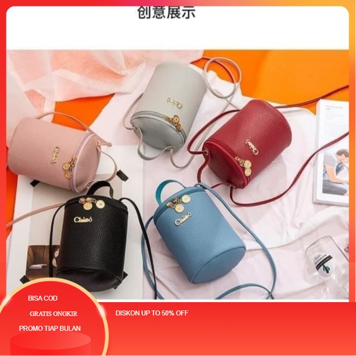 Korean Fashion Tube Bag / Tas Slempang korea kekinian Model Tabung