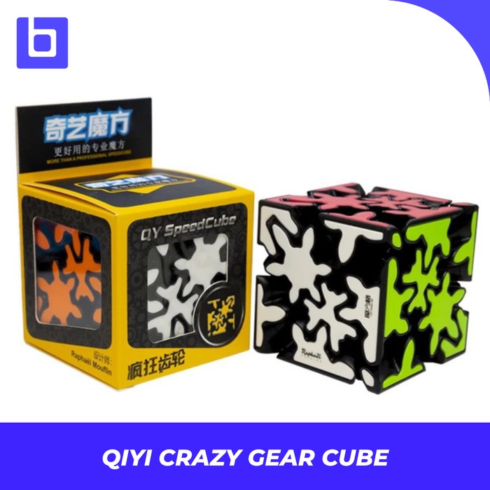 Rubik Unik Qiyi Crazy Gear Cube