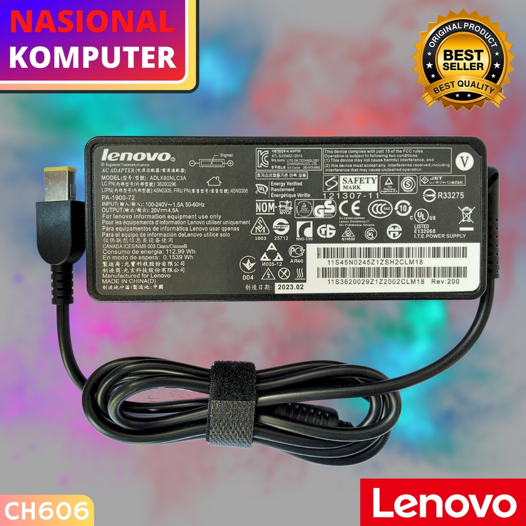 Adaptor Charger Lenovo ThinkCentre Tiny M80p M90p M700 M920
