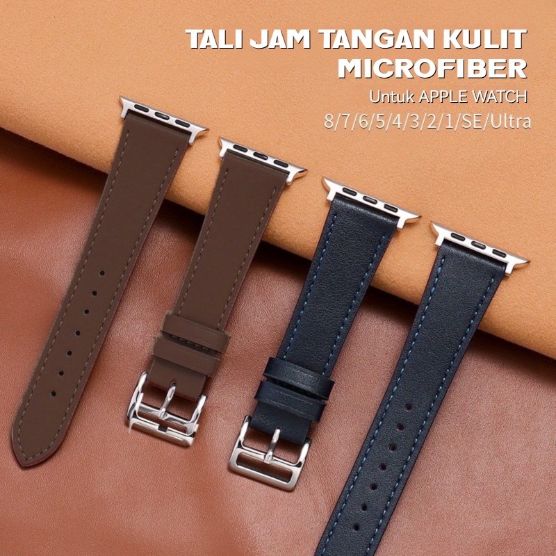 8mm 45mm iWatch 7 SE Series Ultra Compatible iWatch 49mm Series for 41mm Apple Watch with Strap Leat