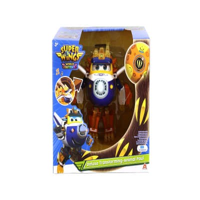 Alpha Group Action Figure Superwings Deluxe Transforming Paul 0925