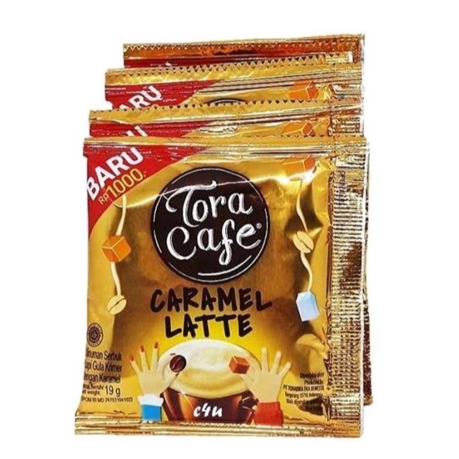 

Tora Cafe Caramel Latte Kopi Instan 10s x 19 gram ORIGINAL