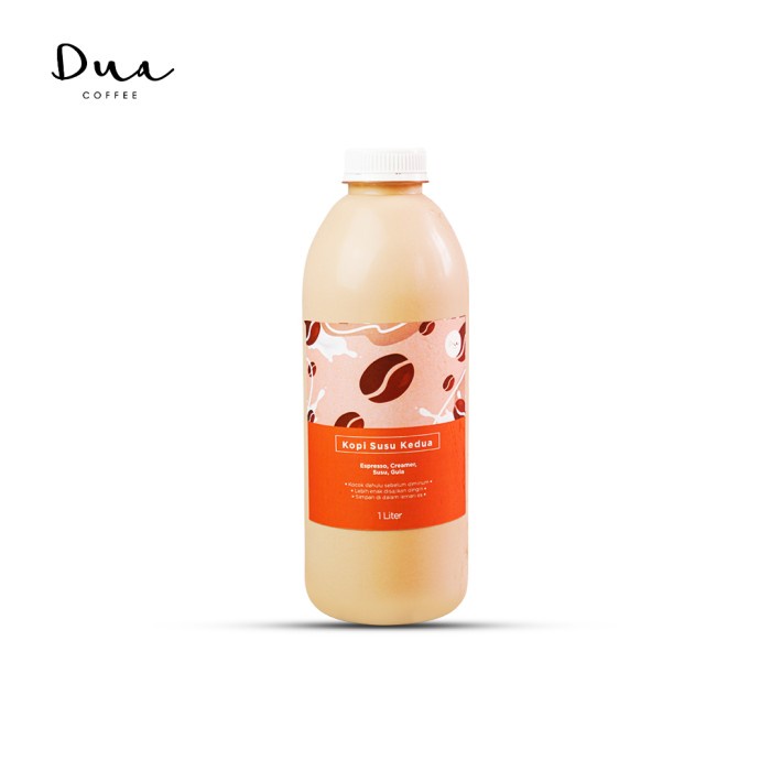 

St22- Kopi Susu Kedua Dua Coffee Minuman Kemasan 1 liter - 1 BOTOL