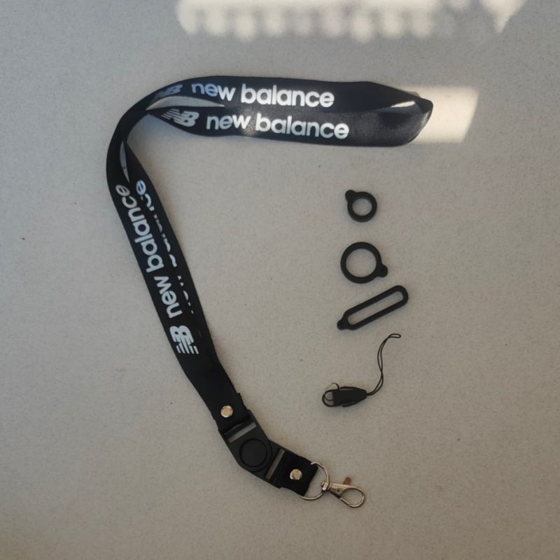 

TALI LANYARD/GANCI/PIN/GANTUNGAN KUNCI/HP - NEW BALANCE / NB gantungan leher id card nametag name tag BEST SELLER COD a1 HANDPHONE