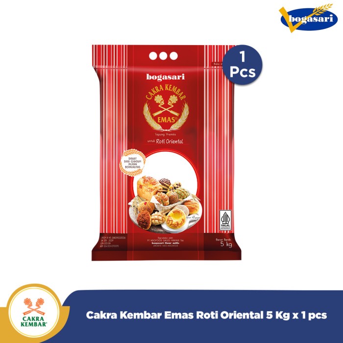 

JY-31 Cakra Kembar Emas Roti Oriental 5 Kg x 1 pcs