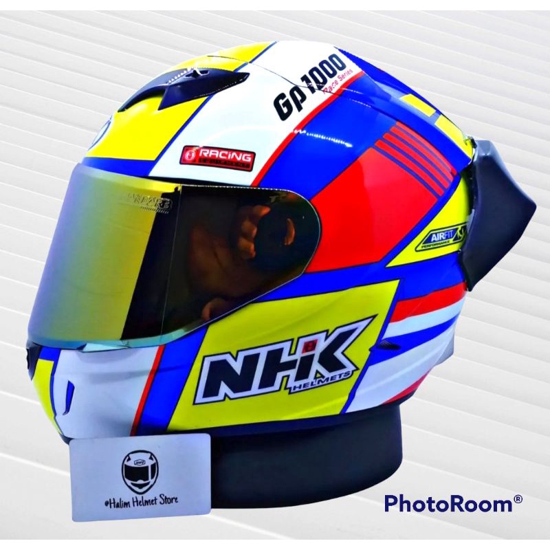 Flat visor NHK gp1000 khusus / NHK GP 1000 R75 kaca helm NHK gp1000