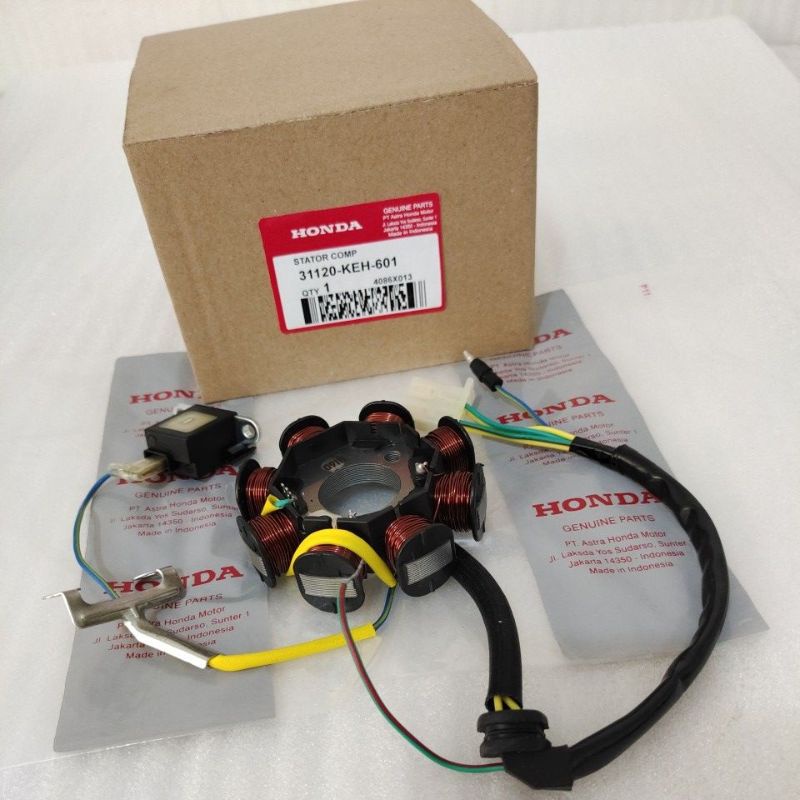 COD Spull Spul spool spol Assy Stator Comp Honda Mega Pro New Primus - Megapro advance - Mega pro st
