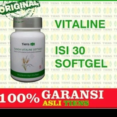 TIENS VITALINE ISI 30 SOFTGEL ASLI ORI SEGEL