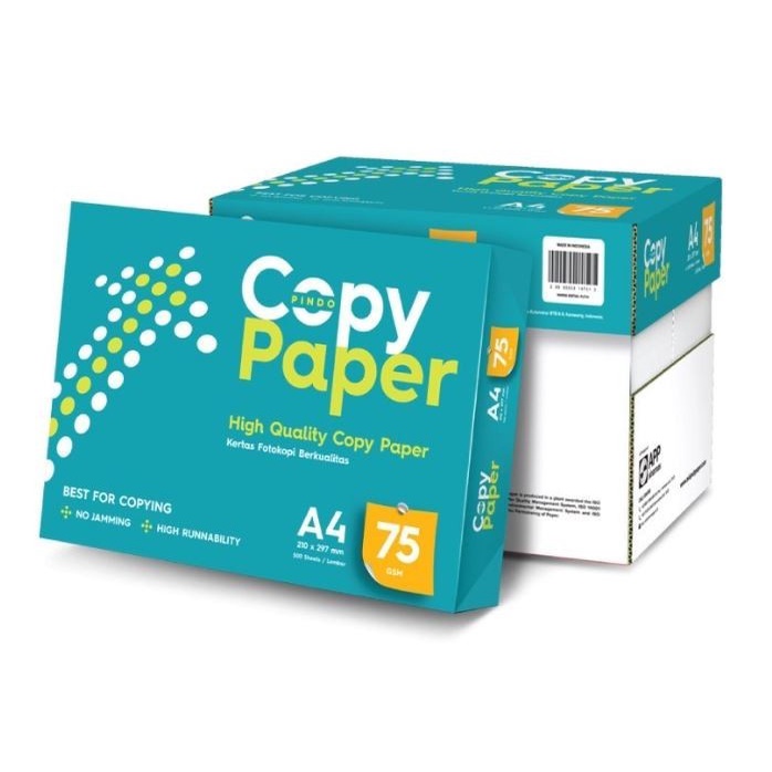 

GOSEND!! KERTAS HVS A4 MURAH COPY PAPER 70 / 75 GR GRAM [RIM]