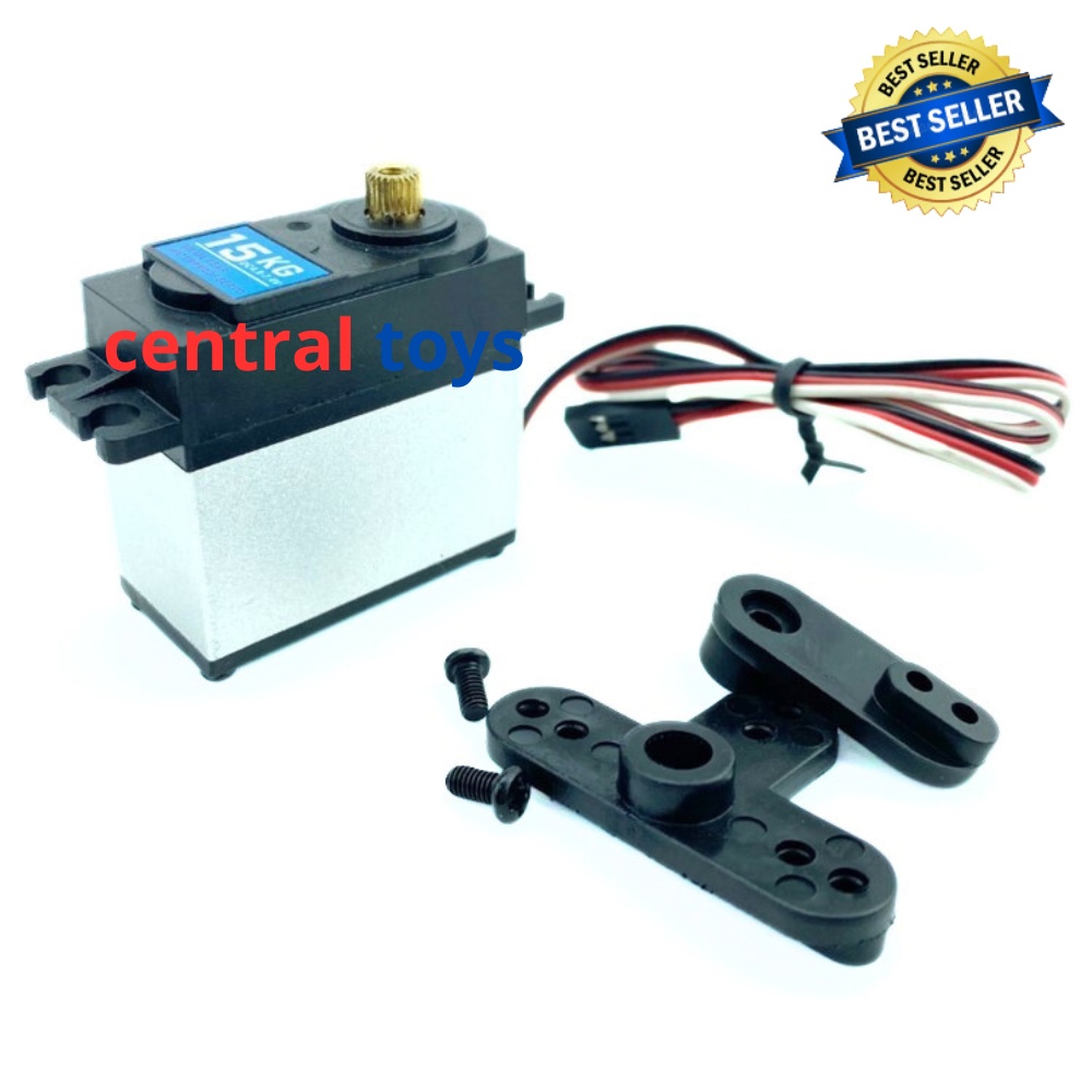metal gear waterpoof servo 15KG 3 wire for rc car HSP 94123 traxxas