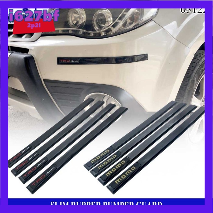 Bumper Guard Slim Rubber Door Guard Pelindung Pengaman Bumper Pintu