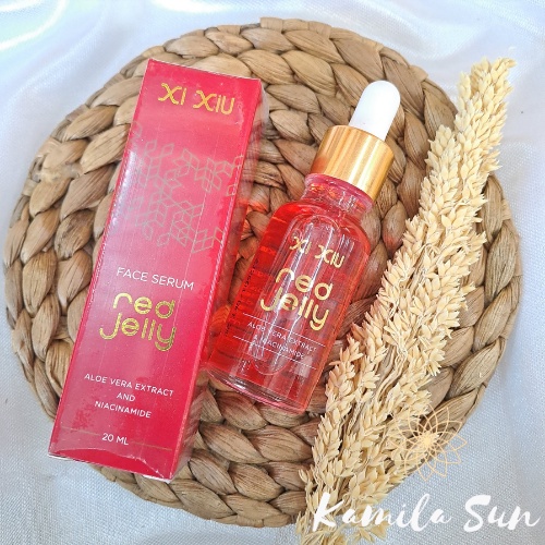 Serum red jelly glowing ori 20ml BPOM/Xi xiu face serum red jelly 20ml/serum redjelly glowing