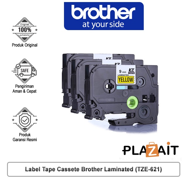 

Label Tape Cassete Brother Laminated (TZE-621)